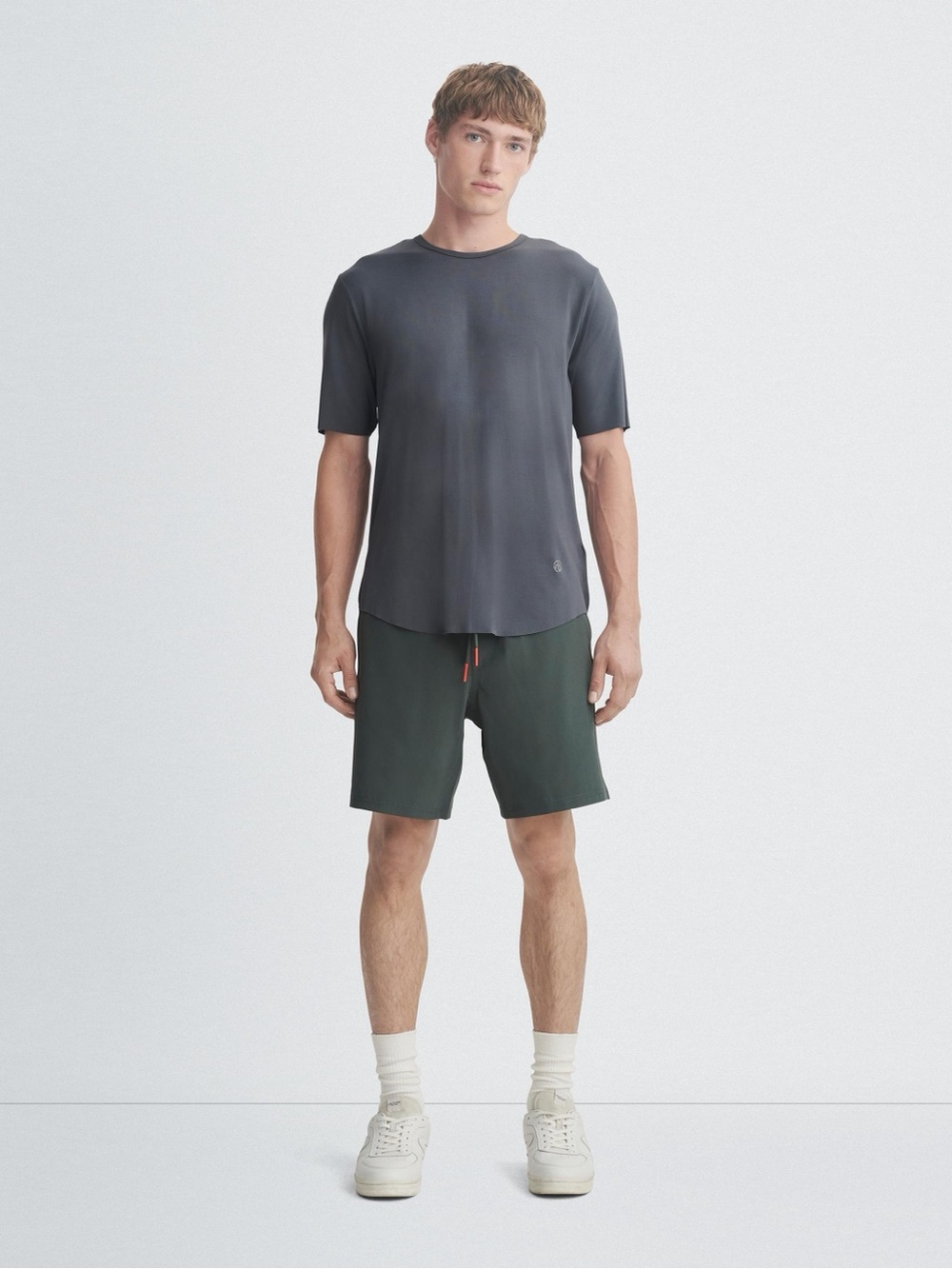 rag & bone Pursuit Haydon Tech Jersey T-Shirt Olive Green Men’s S
